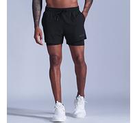 YXWYXWA Running Shorts Men 2 in 1 Sports Jogging Fitness Shorts Training Quick Dry Mens Gym Men Shorts Sport