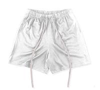 YXWYXWA Running Shorts Men Big Mesh Quick Dry Bodybuilding Fitness Shorts Muscle Sports Shorts with Pocket