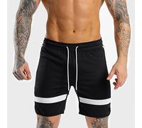 YXWYXWA Running Shorts Men Fitness Gym Workout Breathable Mesh Men Short Pants Quick Dry Training Sport Gym