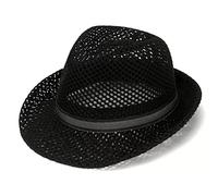 YXWYXWA Sombrero de Copa de Hombres Summer Sol Sol Gat de Mediana Edad y Personas Mayores Mal de maldición Mole Transpirable Sol de Sol