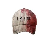 YXWYXWA Sombreros, Soy una Buena Gorra de béisbol, Horror, una Gorra sangrienta Resuelto a mi Sombrero Fino Mujeres Unisex gracios
