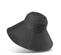 YXWYXWA Spring and Summer Solid Color Big Brim Fisherman Hat Female Leisure Foldable Outdoor Sun Hat Sunscreen