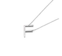 YXWYXWA Stainless Steel Letter Chain Necklace for Women - Long Chain, Lobster Claw Clasp, Gift Option A-Z Jewelry for Birthday Parties