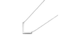 YXWYXWA Stainless Steel Letter Chain Necklace for Women - Long Chain, Lobster Claw Clasp, Gift Option A-Z Jewelry for Birthday Parties