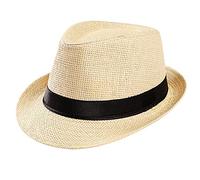YXWYXWA Straw Hat Unisex Fashion Cap Men and Women Beach Outdoor Vacation Sun Hats