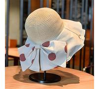 YXWYXWA Summer Hats For Women Polka Dot Pattern Hat Sun Hat Travel Beach Hat