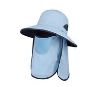 YXWYXWA Summer Sun Protection Hats, Male Mountaineering Hats, Female Face-Covering Big-Brimmed Fishing Hats Sun Hats