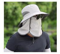 YXWYXWA Summer UPF50+ Sun Hats For Women Men Bucket Hat with Neck Flap Outdoor UV Protection Long Wide Brim Hiking Fishing Caps
