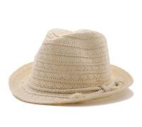 YXWYXWA Summer Women Hollow Sun Hats Sweet Tassel Balls Men Hats Girls Vintage Beach Panama Hats Jazz Fedoras