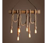 YXWYXWA Vintage Ceiling Lighting Adjustable Pendant Light Industrial E27 Socket for Living Room Dining Room Balcony Outdoor Cafe Bar Interesting