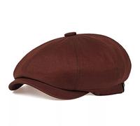 YXWYXWA Women Cotton Sunhat Vintage Outdoor Sports Hats Fashion Cotton Beret Caps for Men Unisex Octagonal Cap