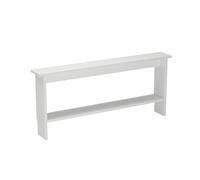 YXXSDP Estante Trasero del sofá Estante Trasero Delgado para sofá, 10/15/20 cm de Ancho, Mesa Estrecha Posterior, Mesa Consola Resistente para la Entrada(White,150x20x65cm/59.1x8x25.6in)