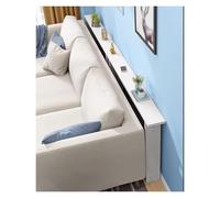YXXSDP Estante Trasero del sofá Estante Trasero Delgado para sofá con Accesorios, Mesa Posterior ahorradora de Espacio, Consola de Madera de fácil Montaje(White,80x15x65cm/31.5x5.9x25.6in)