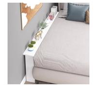 YXXSDP Estante Trasero del sofá Mesa Consola Estrecha Que Ahorra Espacio, mesas estrechas para detrás del sofá, estantería para Rellenar Huecos Junto a la Cama(White,150x15x65cm/59x6x26in)