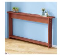 YXXSDP Estante Trasero del sofá Mesa Estrecha de Madera, Consola detrás del sofá y estantería para el recibidor, Mesa Auxiliar fácil de Montar(Brown,120x20x65cm/47.2x7.9x25.6in)