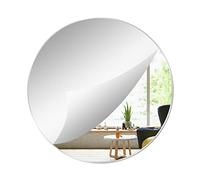 YXYAOLEE Espejo Redondo Acrílico - Placa no Vidriosa Autoadhesiva para Pared - Pegatinas Decorativas en el Dormitorio