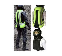 YXYECEIPENO Chaleco Inflable Anti-caída Chaleco De Montar De Traje De Carreras Tiempo De Inflado Total del Airbag 0,115 Segundos Presión Interna del Airbag: 250 Mbar Apto para Motos
