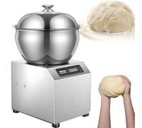 YXYLJOZ Amasadora Comercial de Masa, Máquina Amasadora de Masa de Doble Rotación con Cuenco de Acero Inoxidable, Mezcladora Espiral Eléctrica para Restaurante, Panadería y Pizzería (8kg)