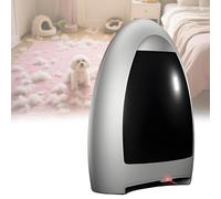 YXYLJOZ Aspiradora sin Contacto, recogedor automático con Sensor de 3,6 L, aspiradora con Cable de 1000 W para peluquería para una Limpieza del Cabello sin Esfuerzo, Estilo Bote. (Grey)
