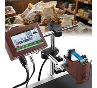 YXYLJOZ Codificador de lotes en línea para impresoras de inyección de Tinta, máquina de codificación automática de inyección de Tinta con Pantalla táctil, codificador de inyección (T6PLUS)