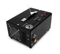 YXYLJOZ Compresor de Aire portátil 12V PCP de 4500Psi 300Bar 30Mpa, Bomba de Alta presión para Pistolas de Aire, inflador neumático (110V, versión de presión Ajustada)