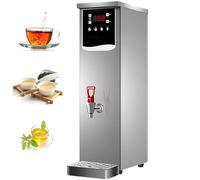 YXYLJOZ Dispensador de Agua Caliente Comercial con llenado automático, dispensador de Agua Comercial, con Panel de Control Digital, Control automático de Temperatura, para café. (Silver)