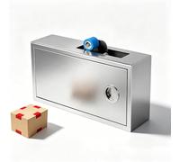 YXYLJOZ Dispensador de Cinta Manual, máquina selladora automática de Cajas, Longitud de Sellado Ajustable, Alta flexibilidad, no Requiere Electricidad, para Cinta de 2,5 cm de Ancho