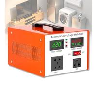 YXYLJOZ Estabilizador de Voltaje de Amplio Rango. Regulador de Voltaje de CA Totalmente automático (90-250 V). Entrada de 90-250 V. Múltiples Opciones de Potencia para TV, computadora (5000w 110V)