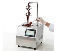 YXYLJOZ Máquina de Fuente de Chocolate de 5,5 L, dispensador automático con Boquilla de Cascada, Calentamiento Independiente de Doble Zona Que Evita Que se queme, Ideal para Fiestas