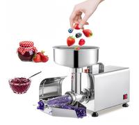 YXYLJOZ Máquina eléctrica coladora de tomate, 450 W, para hacer salsas, fabricada en acero inoxidable 304, procesa hasta 150 kgh, para passata, puré y mermelada.
