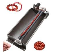 YXYLJOZ Máquina para ensartar Cuentas, enhebradora automática eléctrica, Rodillo de Velocidad Ajustable, para la fabricación de Joyas, Pulseras y Manualidades, 220 V