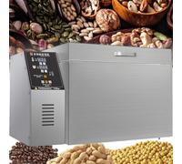 YXYLJOZ Máquina tostadora de café Comercial, tostadora eléctrica de nueces, máquina tostadora de café automática con Pantalla LED, Tiempo y Temperatura Ajustables (4000g)