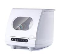 YXYLJOZ Mini lavavajillas, lavavajillas automático Compacto de sobremesa con Panel táctil, 5 programas de Lavado, 1200 W para Apartamentos, residencias estudiantiles, oficinas y Camping.