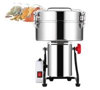 YXYLJOZ Molinillo eléctrico de Granos de Acero Inoxidable para moler Cereales, Especias y Hierbas. Molino de Alta Velocidad con 6 Cuchillas para café, Frutos Secos, Cereales, harina, maíz