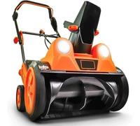 YXYLJOZ Pala quitanieves eléctrica de 2200 W con Luces LED y dirección Ajustable para una eficiente remoción de Nieve en entradas, Carreteras y Jardines. Potente y fácil de Usar. (30m Line)