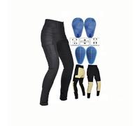 YXYMOTEFLY Pantalón Motociclista Anticaída Pantalones De Moto for Mujer Forro De Aramida/con Armadura CE Mejorada Elástico Y Transpirable(X-Large/34)