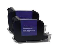 YXZKJZJ 2 Uds 42ML 12,7mm Impresora De Inyección De Tinta Térmica Cartucho De Tinta Ecosolvente De Secado Rápido For Impresora De Mano No Cifrada Gran compacidad