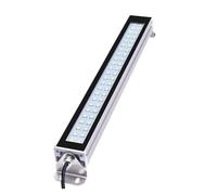 YXZKJZJ AC DC Led máquina herramienta luz de trabajo impermeable a prueba aceite aluminio blanco frío 22 CM a 52 Alto brillo(40cm cool white,24v-36v)