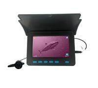 YXZKJZJ Cámara de Pesca con Pantalla HD de 4,3" con visualización de Profundidad y Temperatura, visión Nocturna por Infrarrojos, Cable de 15-30 m y batería Recargable. Vista Clara(30M)