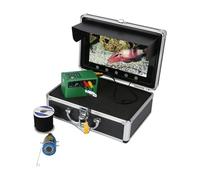 YXZKJZJ Cámara de Pesca submarina con Doble lámpara, 15 m, 30 m y 50 m, 1000 TVL, for Pesca en Hielo, mar y río, Ideal for Invierno. Vista Clara(30 Leds 15M Cable)