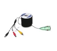 YXZKJZJ Cámara de Pesca submarina de 1000 TVL con Cable, 6 Luces LED Blancas de 1 W, Lente for cámara de búsqueda de Peces Vista Clara(10M)