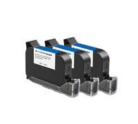 YXZKJZJ Cartucho de Tinta de Secado rápido solvente de Alta adherencia Adecuado for Impresora de inyección de Tinta Modelo General no cifrado Secado rápido para etiquetado y codificación(3PCS)