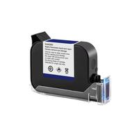 YXZKJZJ Cartucho de Tinta ER520, Tinta solvente Negra de 12,7mm, Impresora de inyección de Tinta de Secado rápido Resistente al Agua Gran compacidad(1PCS)
