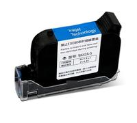 YXZKJZJ Cartucho de Tinta solvente ecológico de Secado rápido for Impresora de inyección de Tinta térmica portátil de 12,7mm y 42ML for Impresora no cifrada Gran compacidad(Yellow)