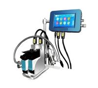 YXZKJZJ Impresora de inyección de Tinta automática en línea de 25,4 mm con diseño de Interfaz Plana y máquina de codificación Industrial Secado rápido para etiquetado y codificación