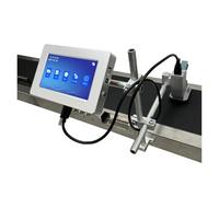 YXZKJZJ Impresora de inyección de Tinta en línea de 12,7/25,4mm con Pantalla de 7 Pulgadas, Impresora de Etiquetas P170 Gran compacidad(12.7mm with Ink)