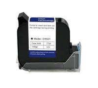 YXZKJZJ Impresora de inyección de Tinta en línea de Alta definición, 25,4mm, Tinta Negra, Cartucho de Tinta solvente de Secado rápido for Impresora en línea no cifrada Gran compacidad(3PCS)