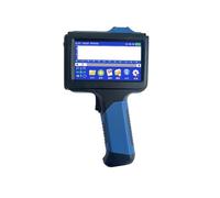 YXZKJZJ Impresora de inyección de Tinta portátil de 12,7mm for código de Barras QR, Fecha, Logotipo, Etiqueta de caducidad, Impresora de inyección Gran compacidad