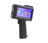 YXZKJZJ Impresora de inyección de Tinta portátil, Pistola de inyección de Tinta, máquina de código de Barras con Fecha, Cartucho de Tinta de Secado rápido Secado rápido para etiquetado y codificación