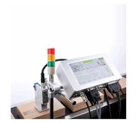 YXZKJZJ Impresora De Inyección De Tinta Portátil T290E De 25,4 Mm/50,8 Mm con Cartucho De Tinta Solvente De 42 Ml For Texto, Fecha, Código De Barras Gran compacidad(25.4mm with 1 Ink)